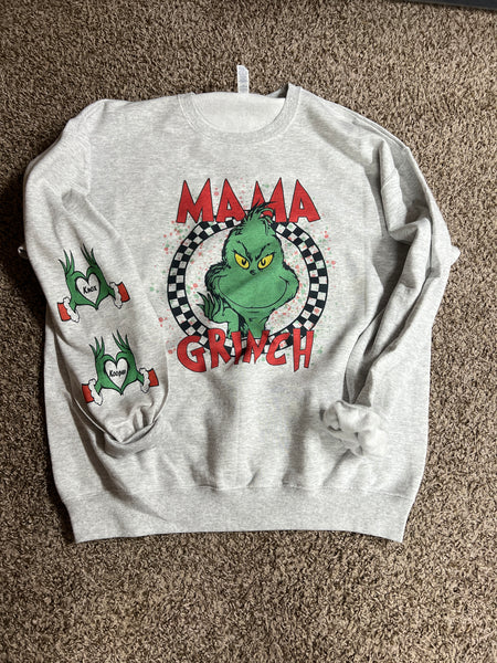 Mama grinch red