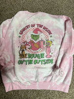 Grinchy on the inside (pink)