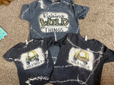 Raising wild things  (adult shirt only)