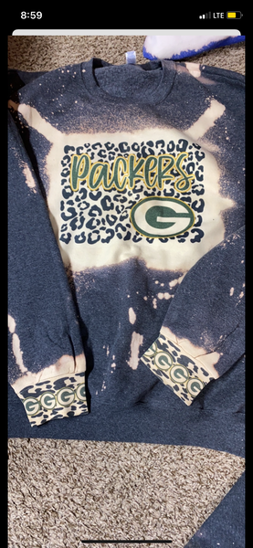Green Bay Packers Leopard Crew